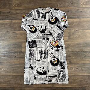 Graphic Print Women's Blouse